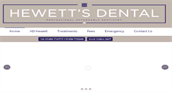 Desktop Screenshot of adhewett.co.uk