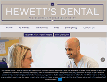 Tablet Screenshot of adhewett.co.uk
